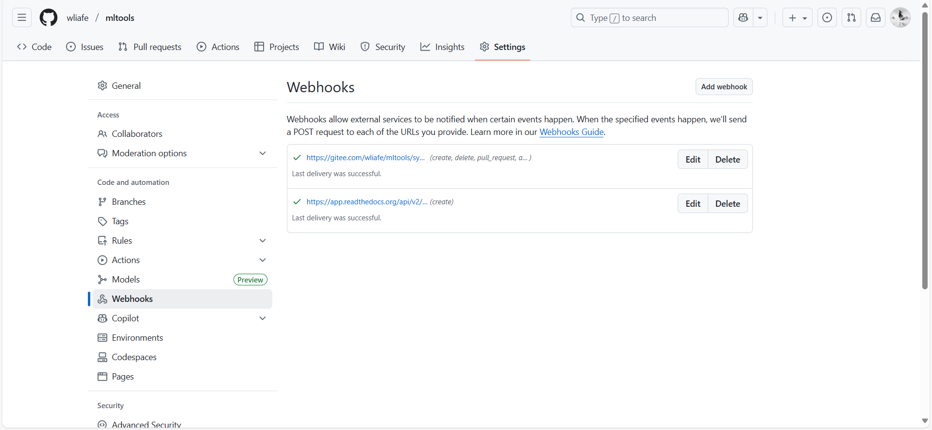 Webhooks